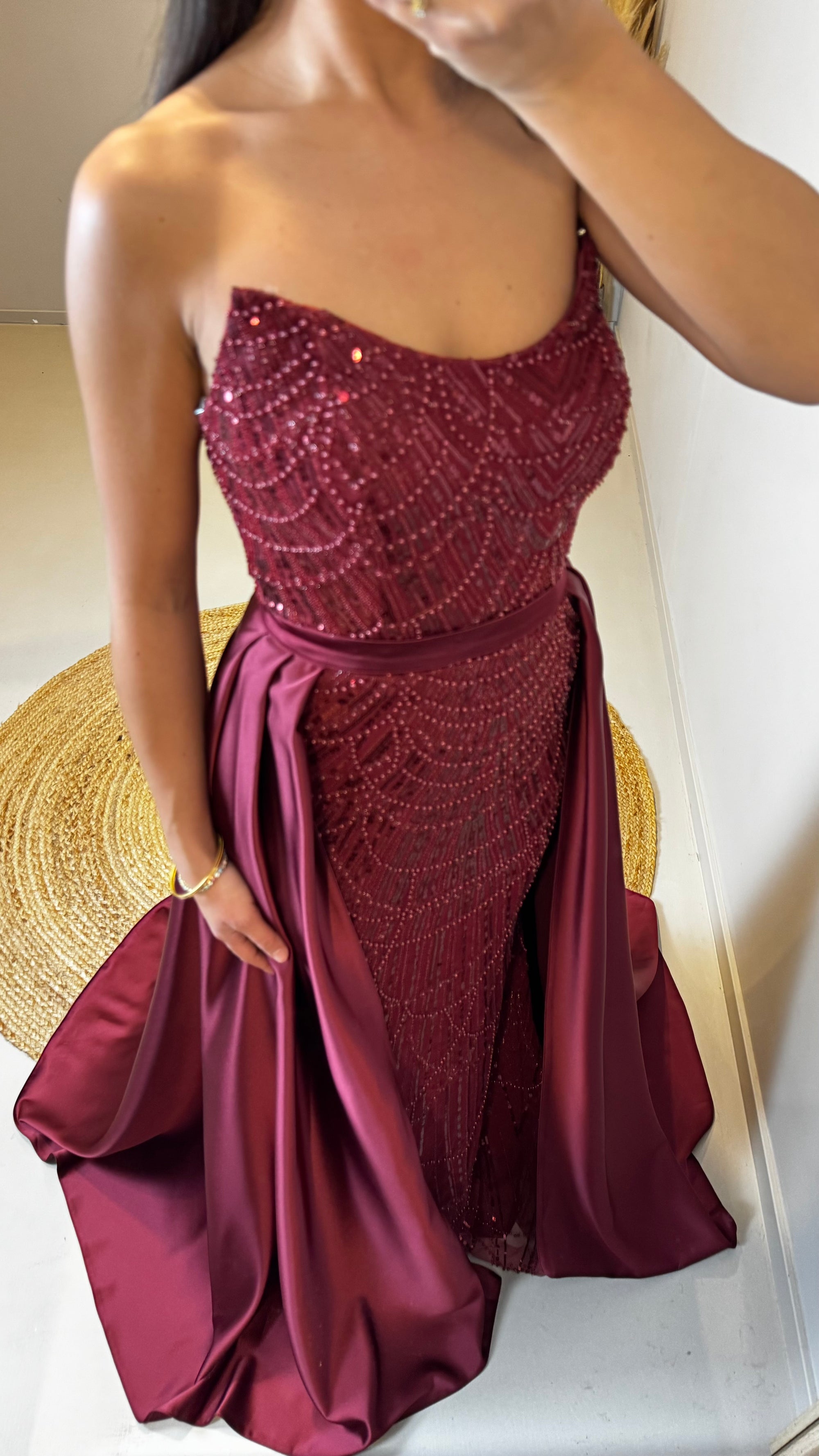 SUDE DRESS